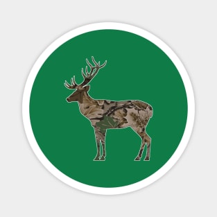 Camo Deer - 6 Magnet